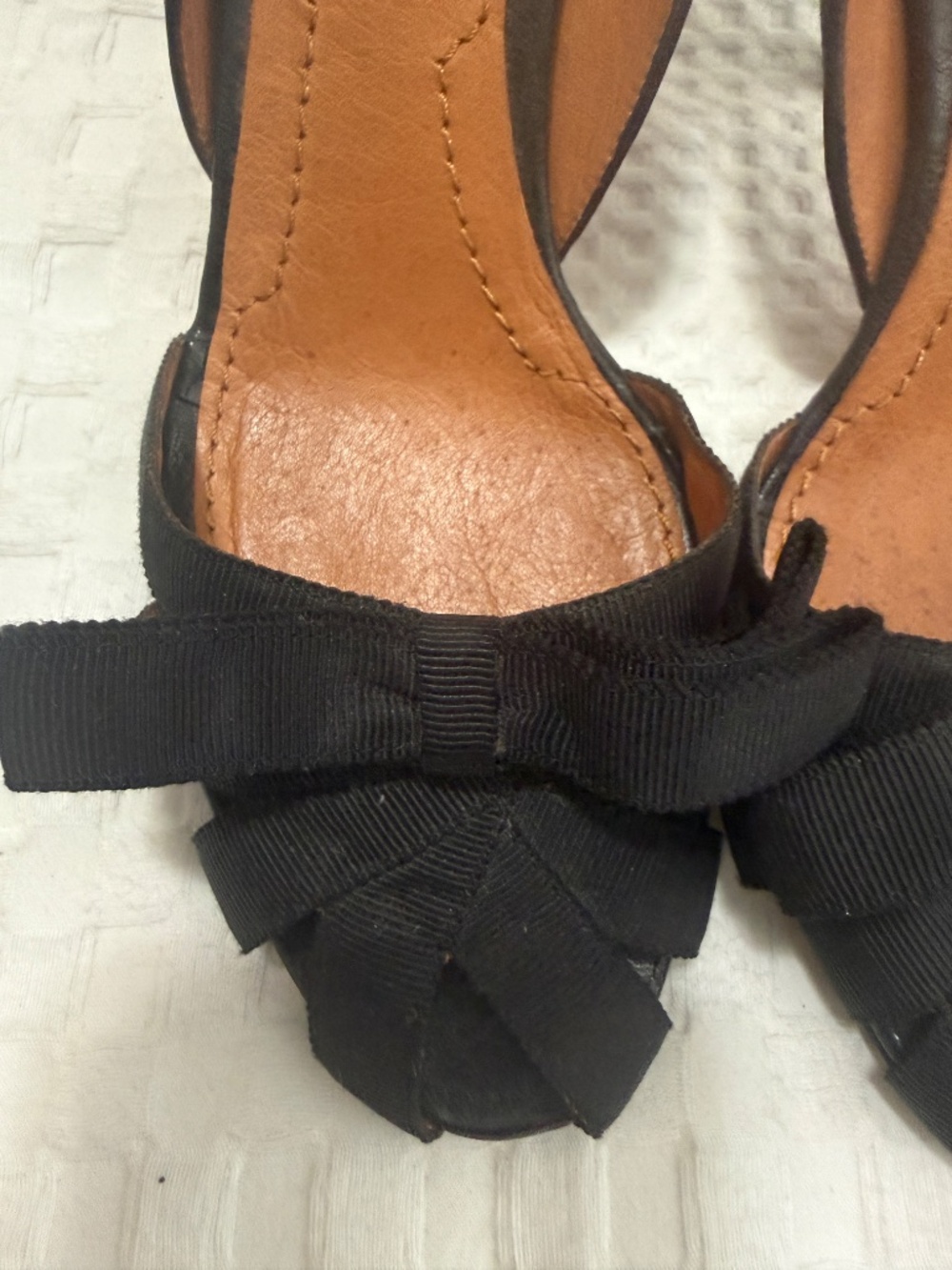 Givenchy Peep Toe Heels - Picture 3 of 7